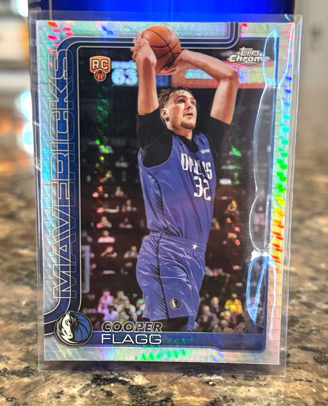 2025-26 Topps Chrome Cooper Flagg #251 RC Rookie Prism Refractor -V3