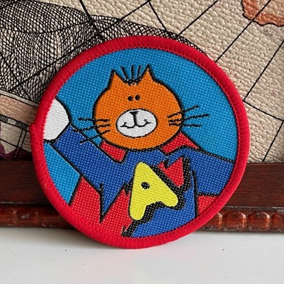 Vintage Patch Halifax Little Extra Club Ali Cat Building Society Aufnäher Abzeichen