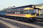 DIESEL RAILWAY PHOTOGRAPH 47606 ODIN Cardiff Central 12-04-1988 Mike Spencer