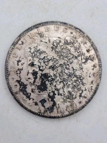 1887 Morgan Silver Dollar $1 – AU/BU Details Strong Luster 90% Silver