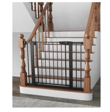 Cumbor 29.7-40.6" Baby Gate for Stairs, Baby Essential Safety Gate, Mom's Choice