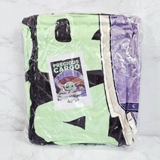 Anime Cute Baby Yoda Grogu Star Wars Mandalorian 40"x50" Blanket Fleece Throw