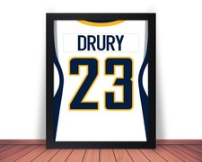 Framed CHRIS DRURY Buffalo Sabres comparable Photo Picture Hockey 8x10 11x14 JZ