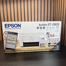Epson Eco Tank ET-2803 Wireless Color All-in-One Printer