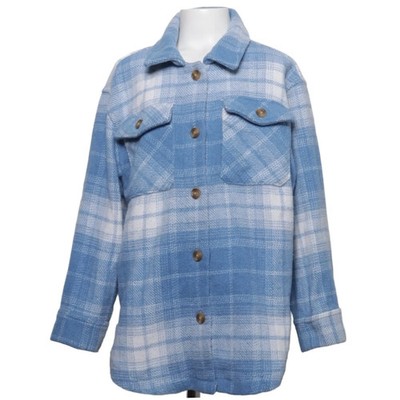 Lindex Kids, Oberhemd, Unisex (Kinder), Größe: 134/140, Blau/Weiß #rpC