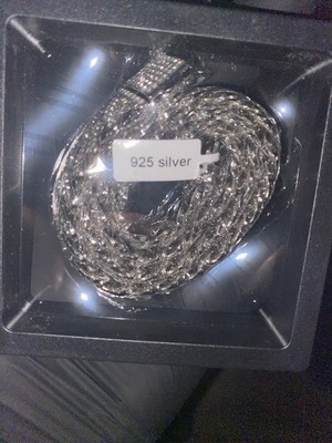 VVS1 Diamond Cuban Chain 22in Necklace