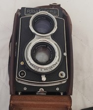 Vintage Rolleicord III Camera with Case Cover/accessories