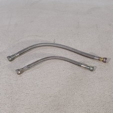 97-98 Corvette C5 Fuel Line Supply Return Chrome Braided Oem Aa7534