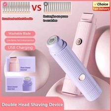 Women Electric Hair Remover Rechargeable Shaver for Legs Face Underarm