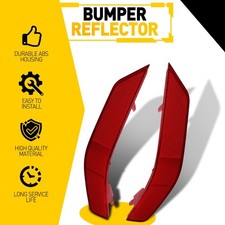 Left & Right Side Rear Bumper Fit Reflector For Nissan Rogue 2017 2018 2019 2020