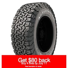 Bfgoodrich All Terrain Ta Ko2 Lt24565r17 111s Rwl 8 Ply Quantity Of 4