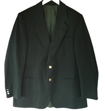 Vintage Westbury Mens Green Sports Jacket 44 Blazer Boating Umpire Smart