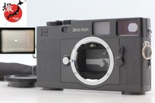 【NEAR MINT】 Zeiss Ikon ZM Black Leica M Mount Rangefinder Film Camera From...