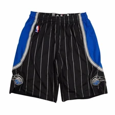 2016-17 Orlando Magic NBA Adidas Authentic On-Court Rev 30 Black Game Shorts