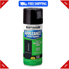 Rust-Oleum 7886830 Specialty Appliance Epoxy Spray Paint, 12 oz, Black