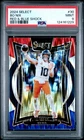 2024 PANINI SELECT RED & BLUE SHOCK #30 BO NIX ROOKIE RC PSA 9