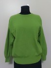 Carducci Women Lime Green Angora Wool Blend Long sleeve Italy Sweater Size L