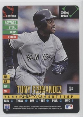 1995 Donruss Top of the Order Tony Fernandez c7w