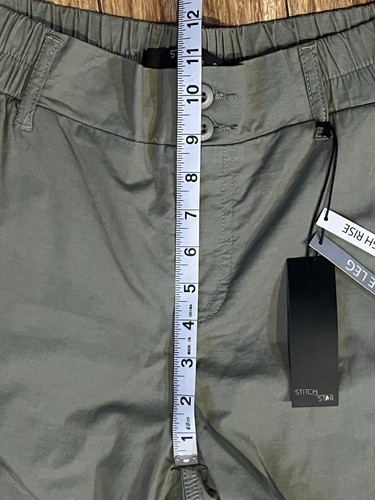 Stitch Star Cargohose hellgrün High Tidewater Bein zum Binden Fallschirm Damen S - Bild 6 von 8