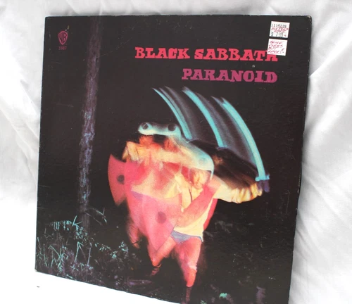 Black Sabbath - Paranoid LP 1970 WS-1887 1st Press Pitman Artisan Misprint RARE!