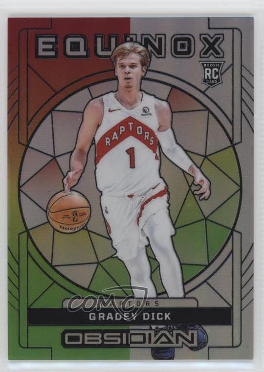 2023 Obsidian Equinox Electric Etch Reggae Flood /60 Gradey Dick Rookie RC 1q7f