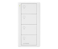 Lutron PJ2-4B-GWH-L31 Pico Wireless Control, 4-Button Scene, White