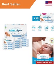 Sensitive Newborn Baby Wipes, 3-In-1 Cleans, Cares, Protects, 99.9 Water