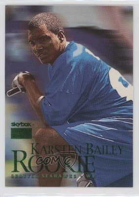 1999 Skybox Premium Rookie Karsten Bailey (Portrait) #248 Rookie RC 2u3