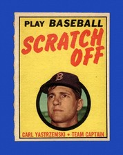 1970 Topps Scratchoffs Set-Break # 24 Carl Yastrzemski NR-MINT *GMCARDS*