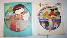 Disney Cartoon Parade Volumes 1  2 CED VideoDisc 1981 RCA SelectaVision