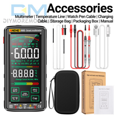 ANENG 681 683 682Smart Digital Multimeter AC/DC Capacitance Meter Diode Tester