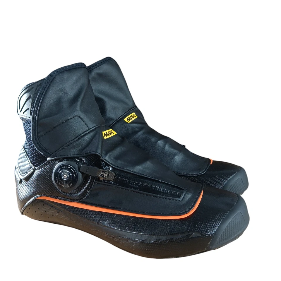 Zapatos de ciclismo MAVIC Gortex Ergo Fit 3D compuestos de carbono con cordones superiores para hombre 6’s  Foto 4 de 4