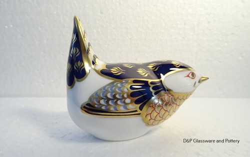 Royal Crown Derby WREN gold gilding. - Picture 5 of 6