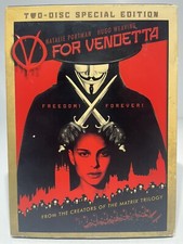 V For Vendetta DVD, 2006, 2-Disc Set, Limited Edition