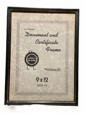 VTG Intercraft Industries All Purpose Document Certificate Frame 9x12 #2602-p2