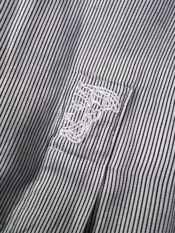 Camisa de vestir de manga larga con botones delanteros blancos tendencia colección VERSACE para hombre 16-41 Foto 4 de 4