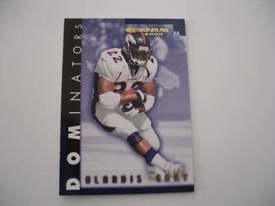 2000 Donruss Dominators Olandis Gary Insert Card #D-28 #ed 1791/5000