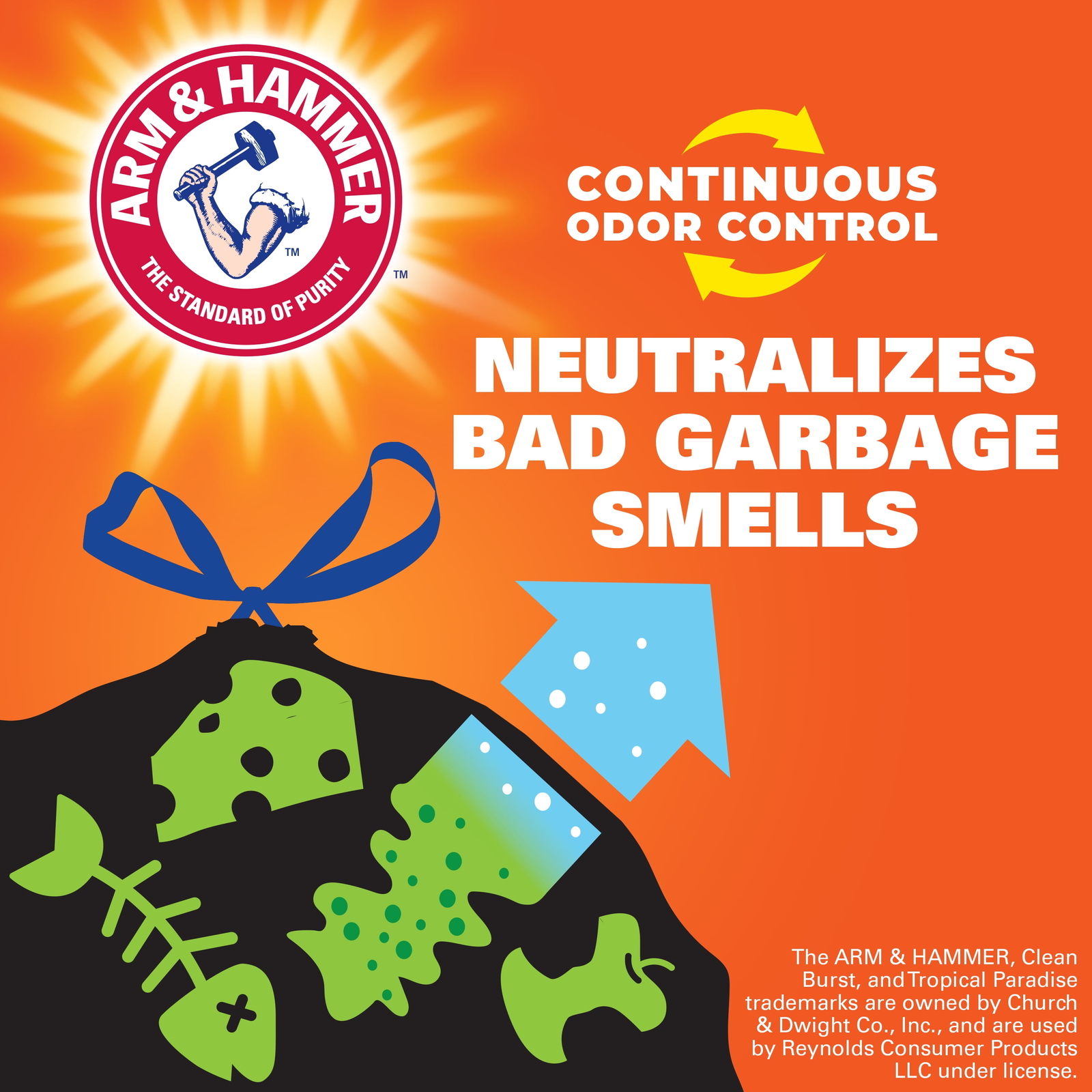 Hefty Ultra Strong Multipurpose Trash Bags, 33 Gallon, White Pine