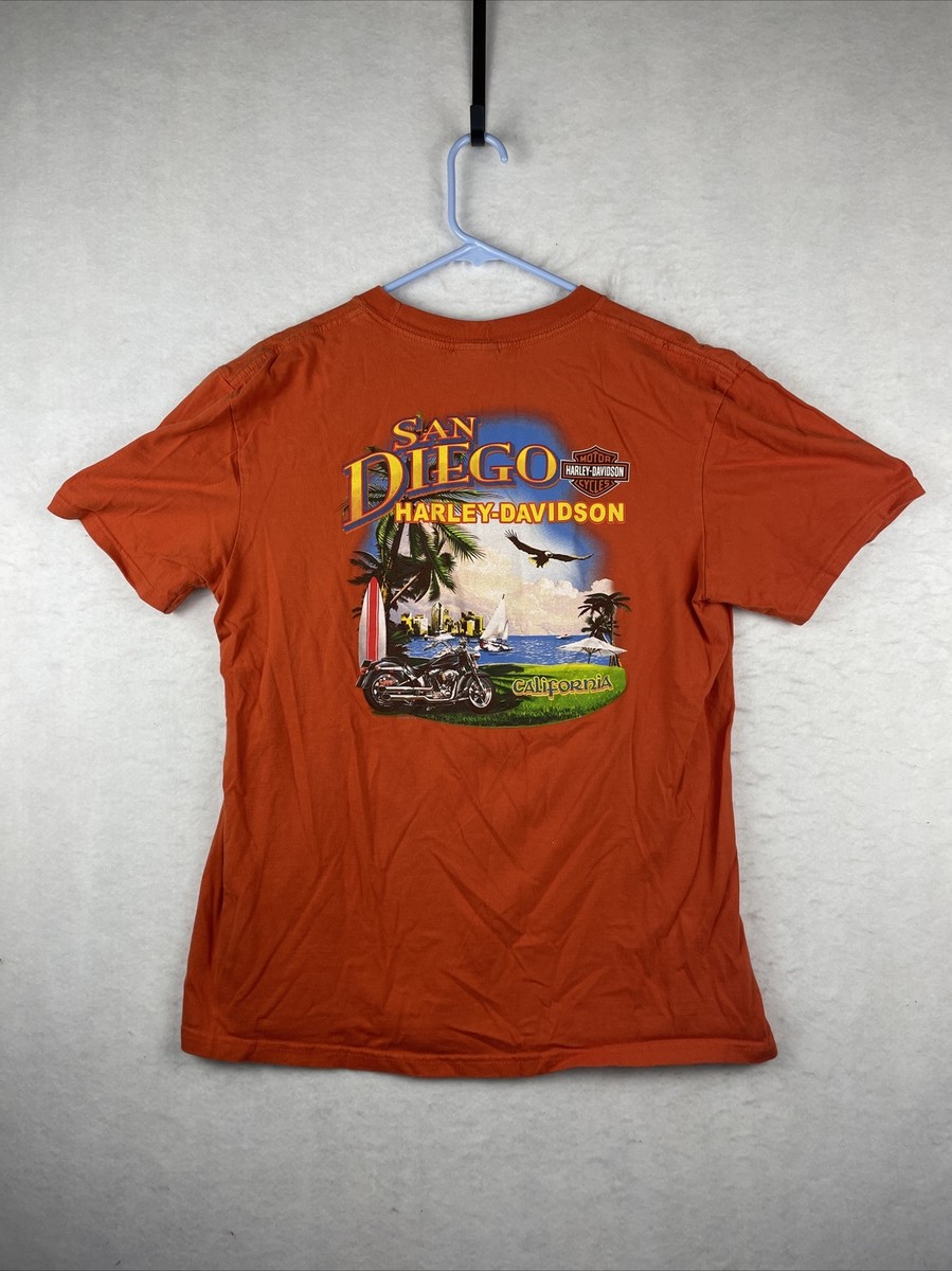 Harley Davidson San Diego California T Shirt Men