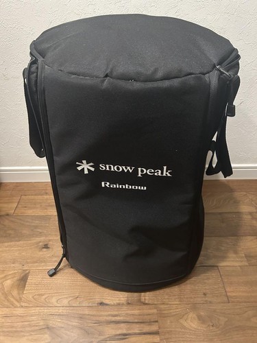Snow Peak Rainbow Stove Black KH-001BK 4.9L Made in 2016 camp w/ case Japan - 第 2/6 張圖片