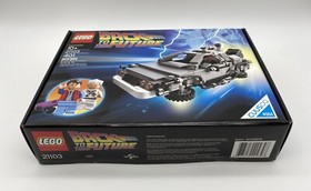 LEGO 21103 Delorean Time Machine - Back to the Future - Retired - Sealed In box