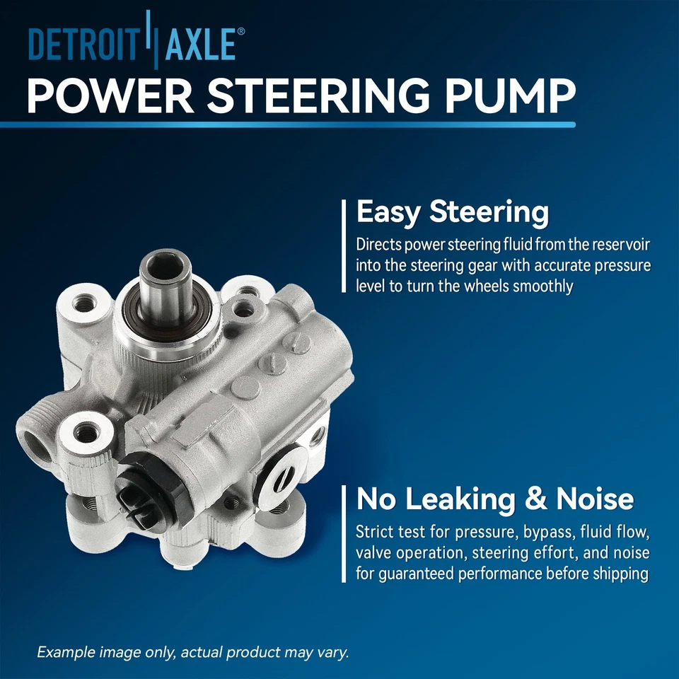 Power Steering Pump for Trailblazer EXT SSR Envoy XL Rainier Bravada Ascender - Image 3 of 4