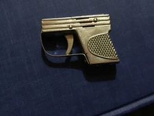 Old Vintage Mini Pistol Gun Cigarette Lighter Made Japan Trigger Light Action