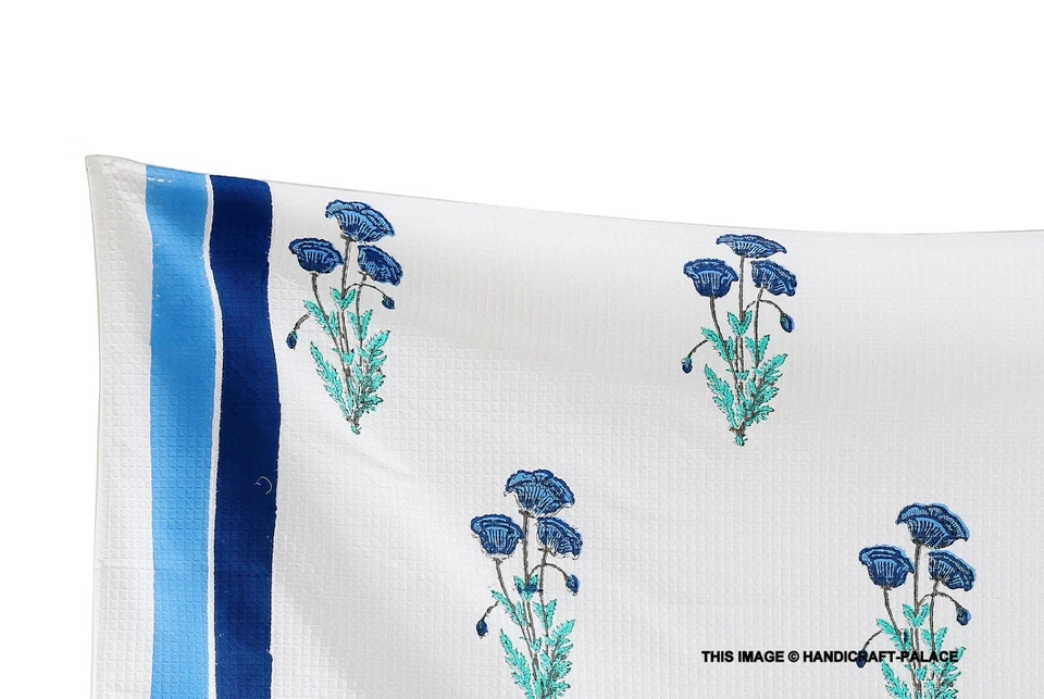 Toalla de baño de secado rápido de algodón tejido gofre premium toalla impresa a mano Foto 4 de 4