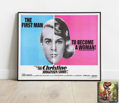The Christine Jorgensen Story Repro Filmposter bis zu 30 Zoll