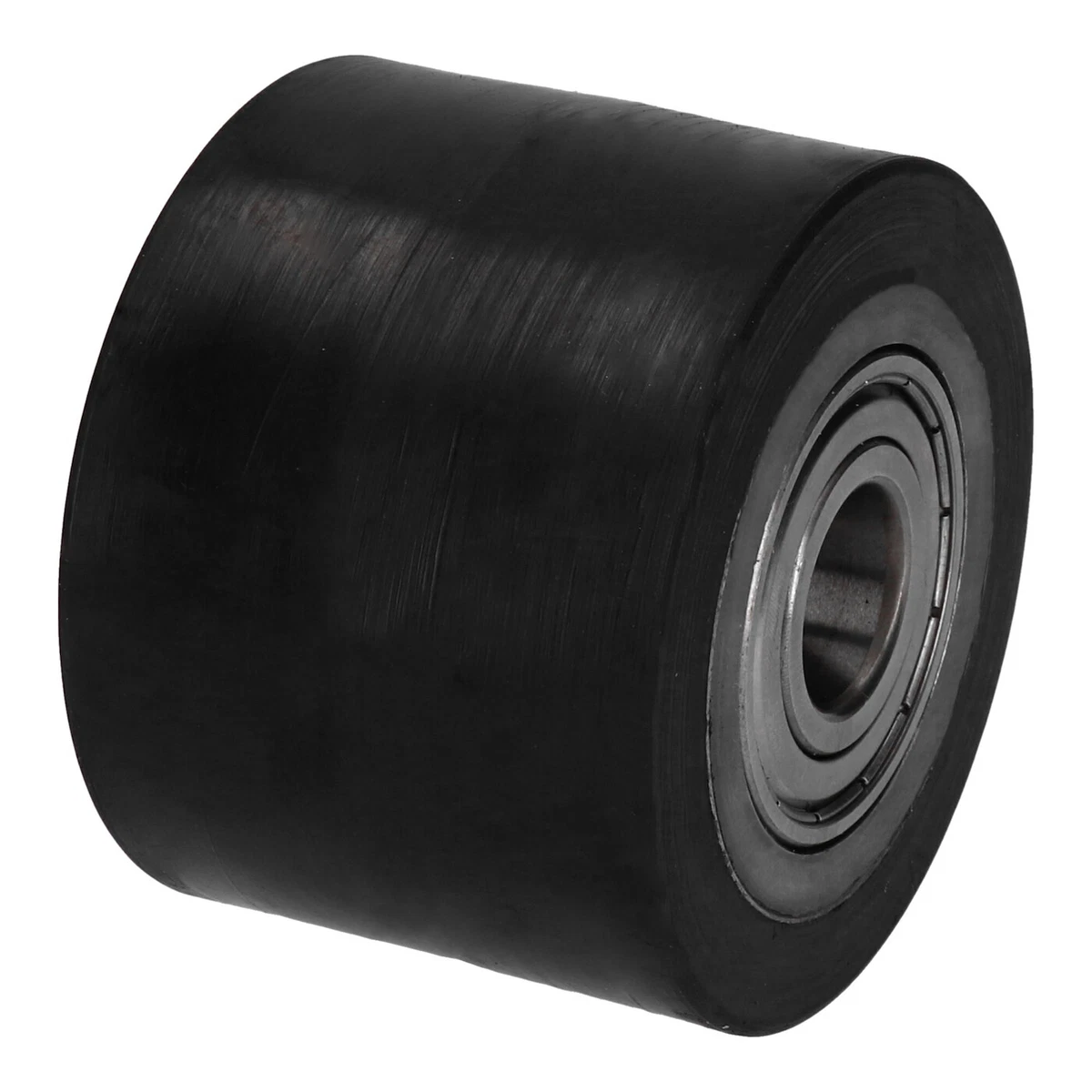 Produktbild von Hubwagen Rad 200x50 Mm – Gummi, Alu-Felge, 20mm Achse, Inkl. Kugellager 6204 | Ersatzrad 450 Kg