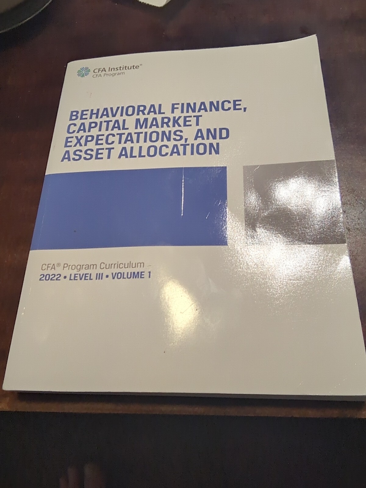 2022 CFA Program Curriculum Behavioral Finance Capital Market Volume 1 Level 3-image