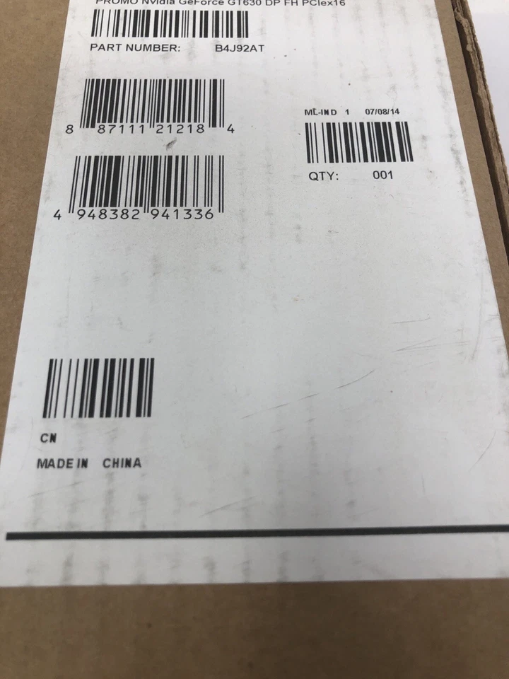 HP Nvidia B4J92AT GeForce GT630 DP FH PClex 16 New Open Box - Image 3 of 4