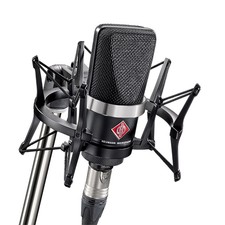 Neumann Tlm 102 Bk Studio Set Condenser Recording Microphone With Shockmount