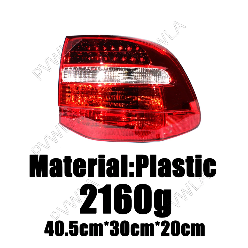 Par de luces traseras halógenas y LED rojas para Porsche Cayenne 2008-2010 Foto 4 de 4